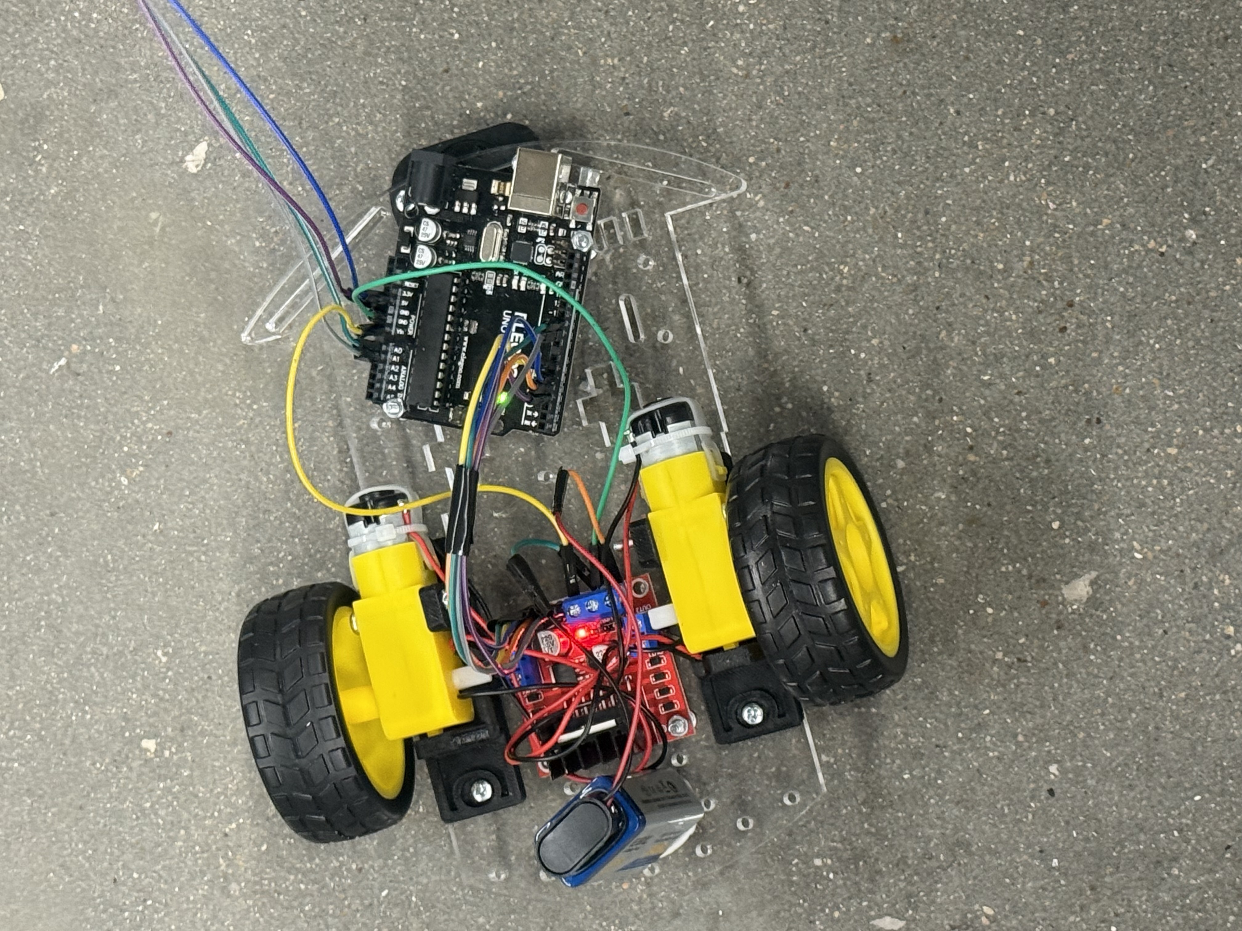 Joystick-Controlled Robot Car